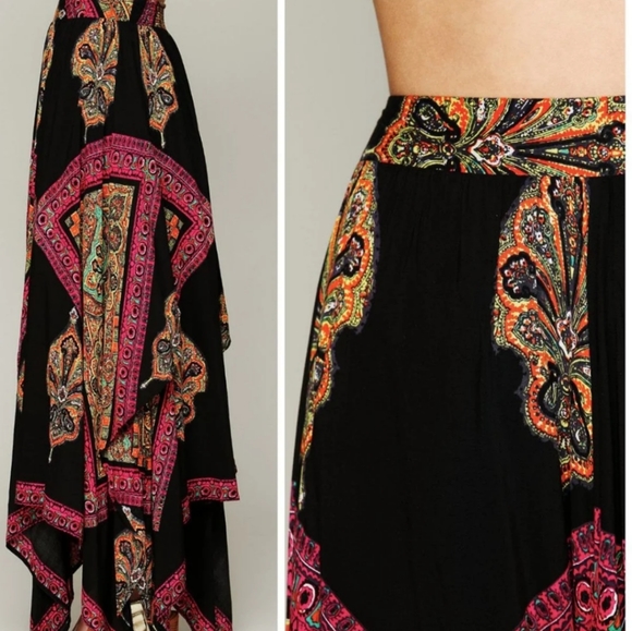 SOLD Free People Heart of Gold Maxi Skirt - Picture 3 of 5